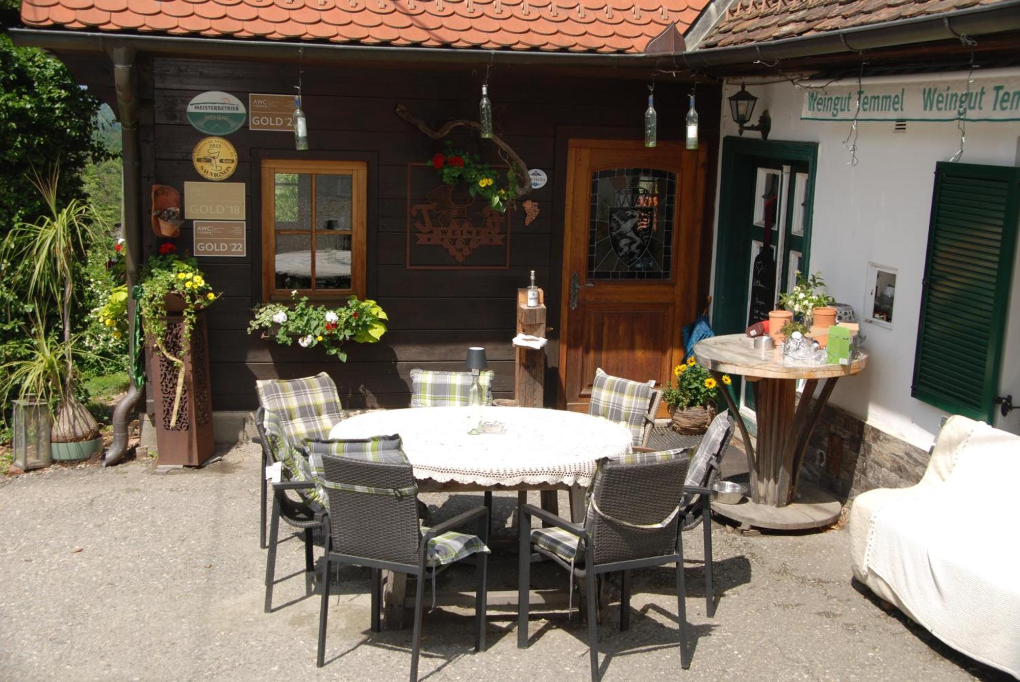 Naturpark-.Weinbergferienhaus Китцекк-им-Заузаль Экстерьер фото